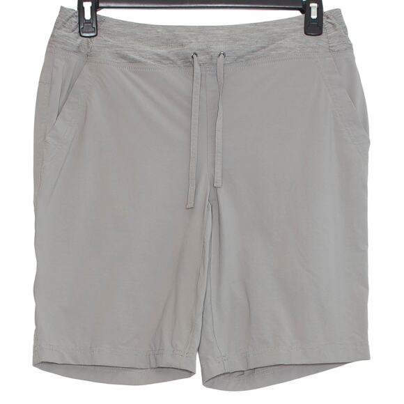Duluth Shorts Armachillo Cooling Pull On Outdoor Hiking Athleisure Gray Size 10 - Picture 1 of 5